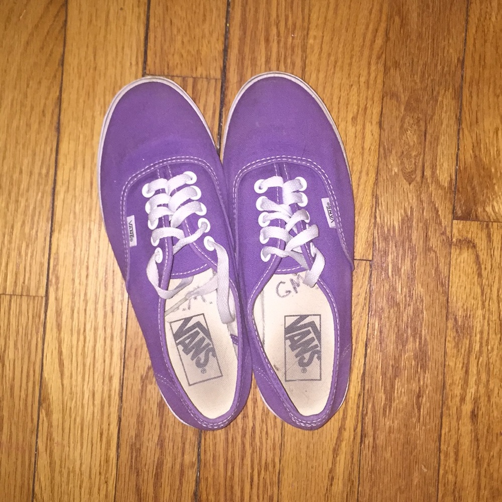 Purple low pro vans